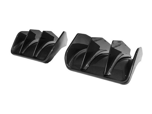 2014-2019 Corvette C7 Performance Track Style *ADD-ON* Rear Bumper Diffuser